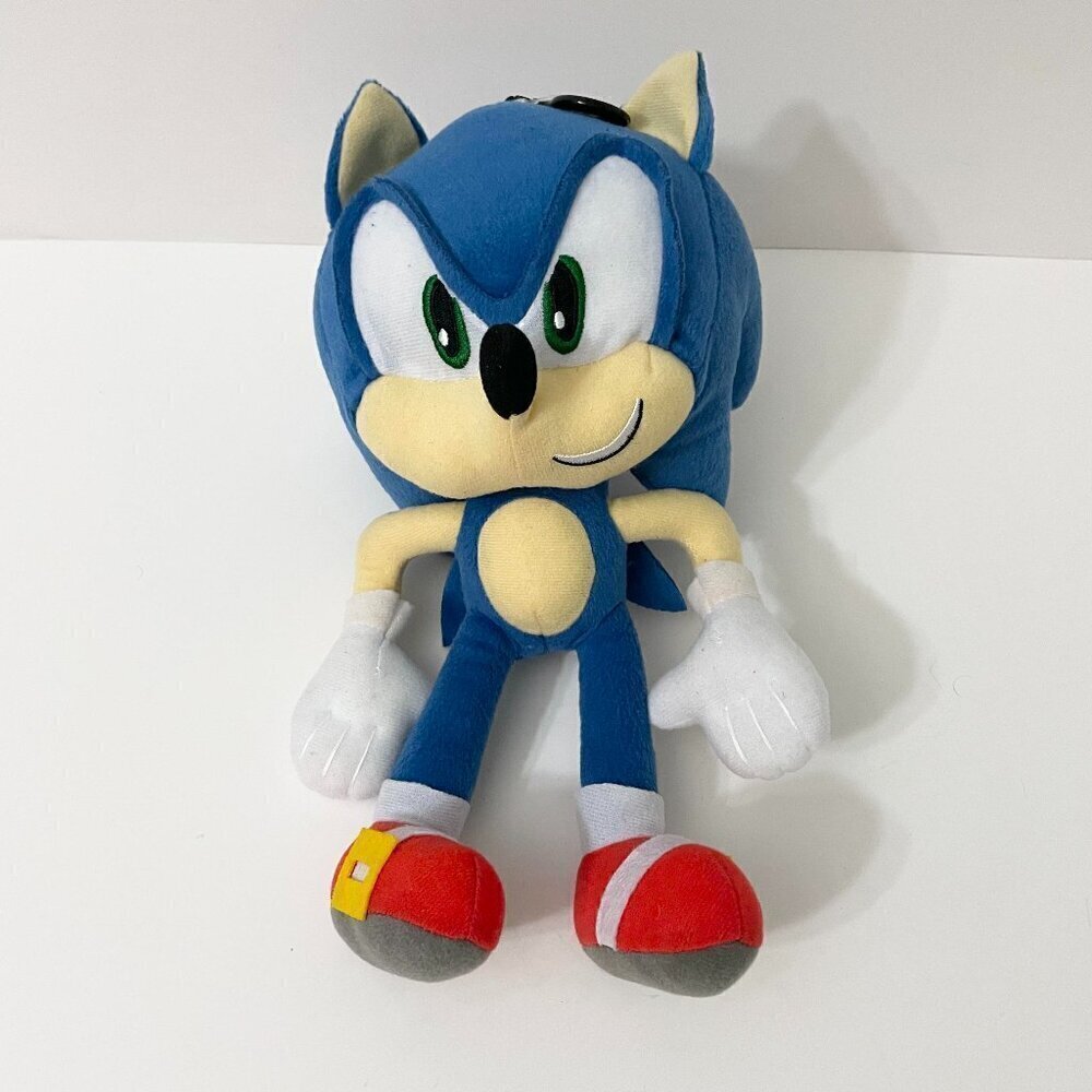 Sega Sonic The Hedgehog Plush Clip On Coin Purse Stuffed Toy